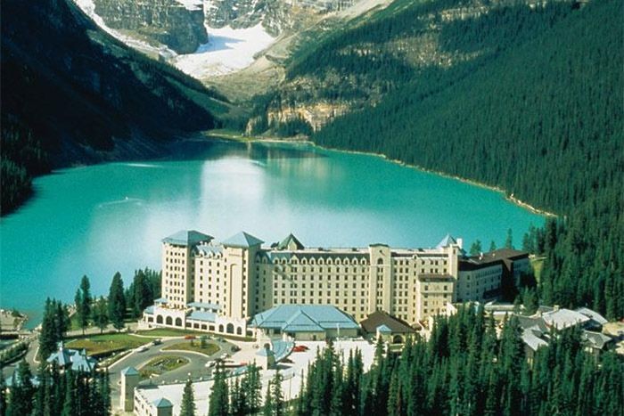 7 wonders of the world , banff canada ,