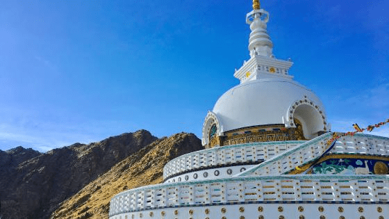 shanti stupa,