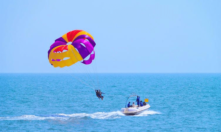 parsailing in goa,