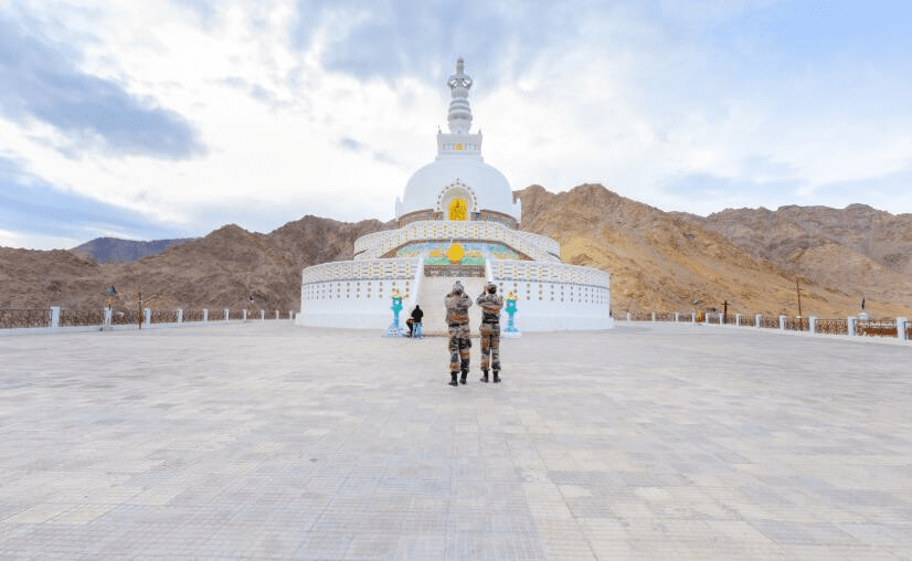 shanti stupa,