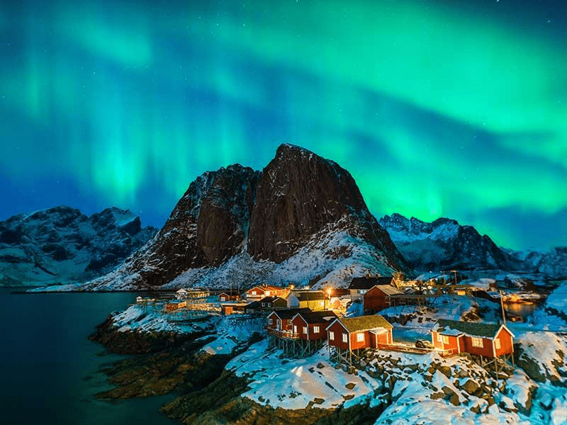 iceland, northern lights, Places To Visit In October