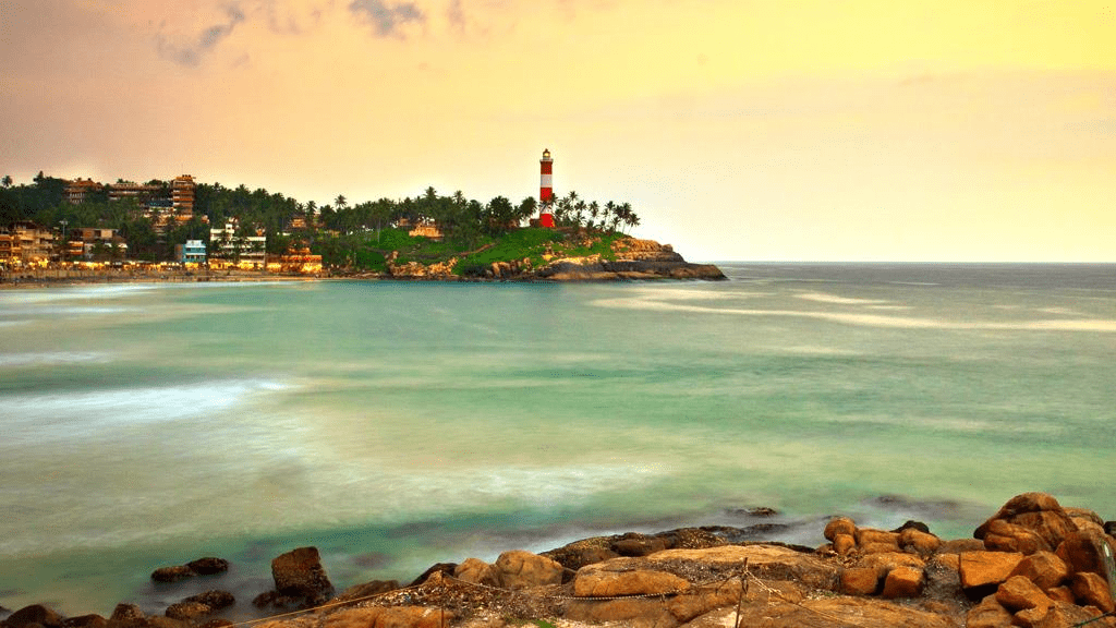 kovalam, beach, best beach,