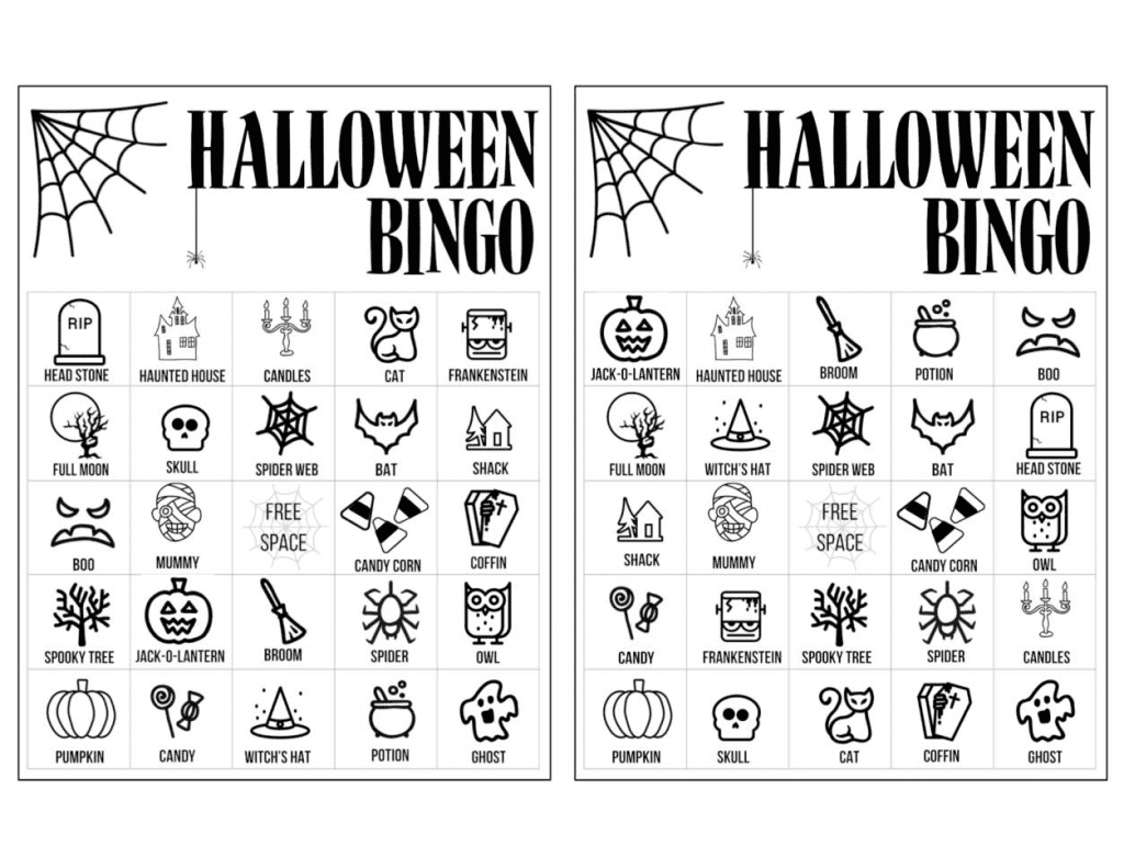 halloween bingo,