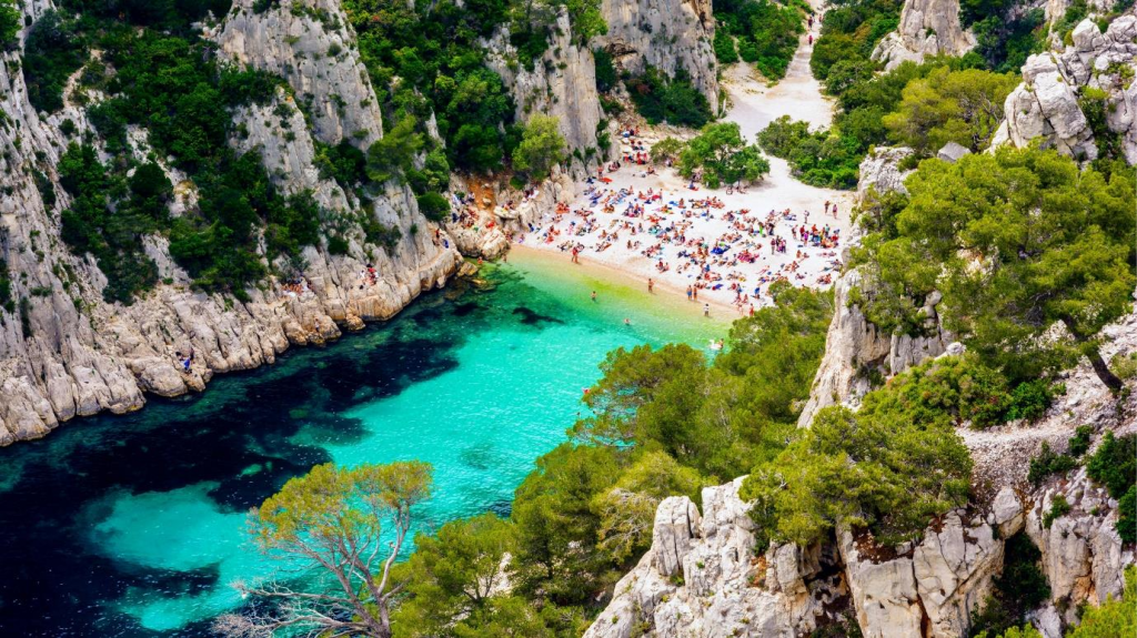 beach in france,