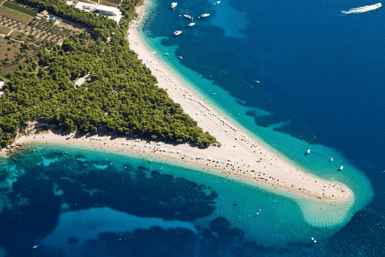 Zlatni Rat beach, Croatia