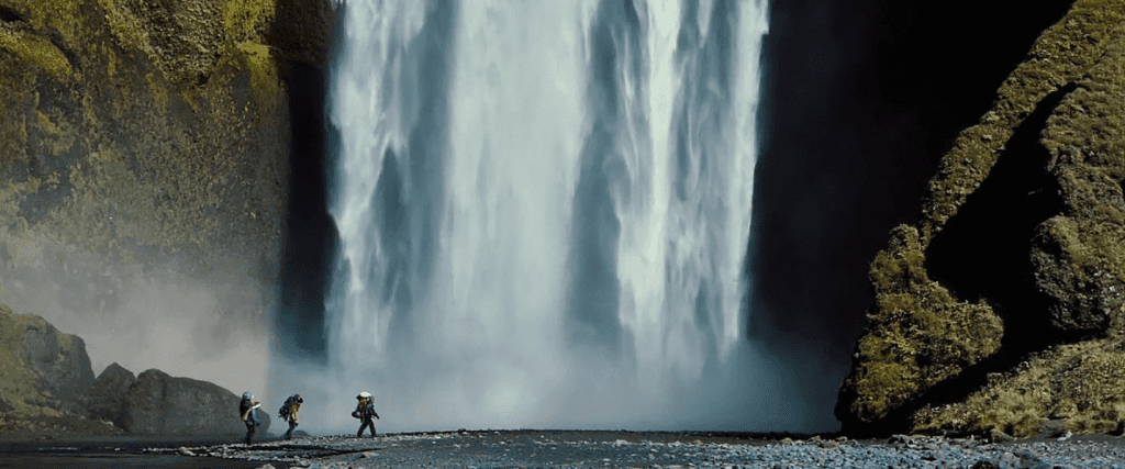 skogafoss waterfall,