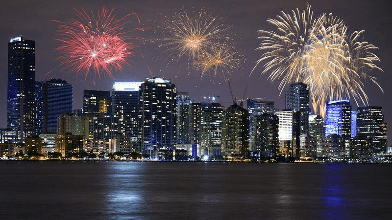 new year in miami, new year's,