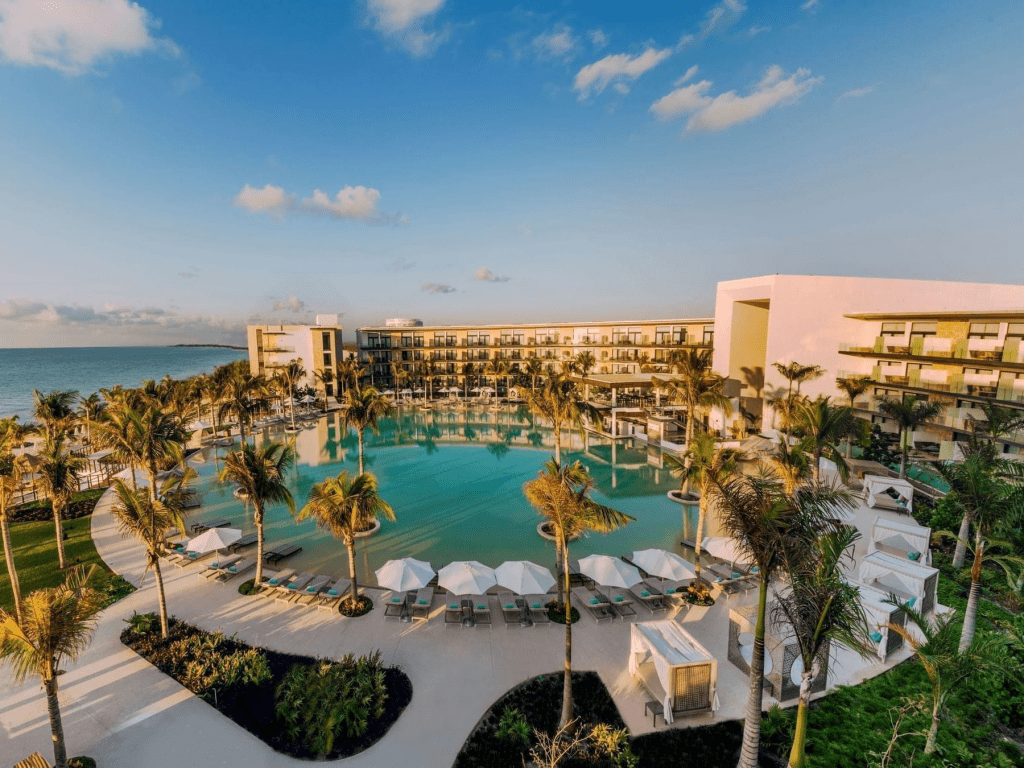 beautiful resort,