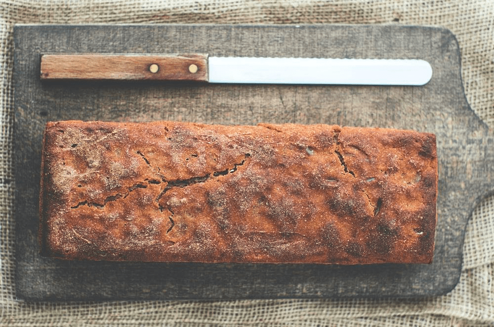baking bread,