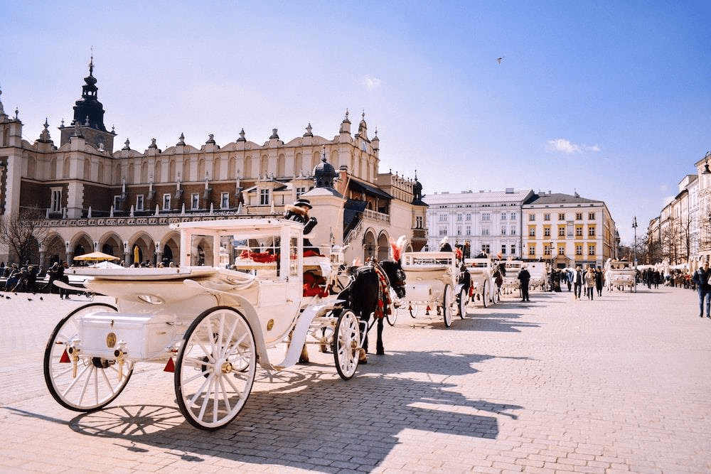 city centre, poland,